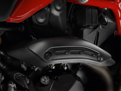 Ducati Carbon Heat Guard (96980961A) - High Road Motorsports - Heat Shield - 96980961A - Ducati