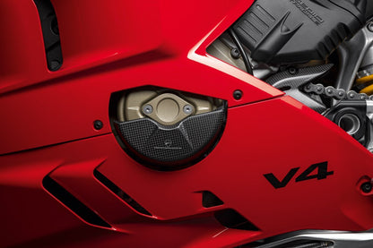 Ducati Carbon Protection For Generator Cover (96981123A) - High Road Motorsports - Engine Guard - 96981123A - Ducati