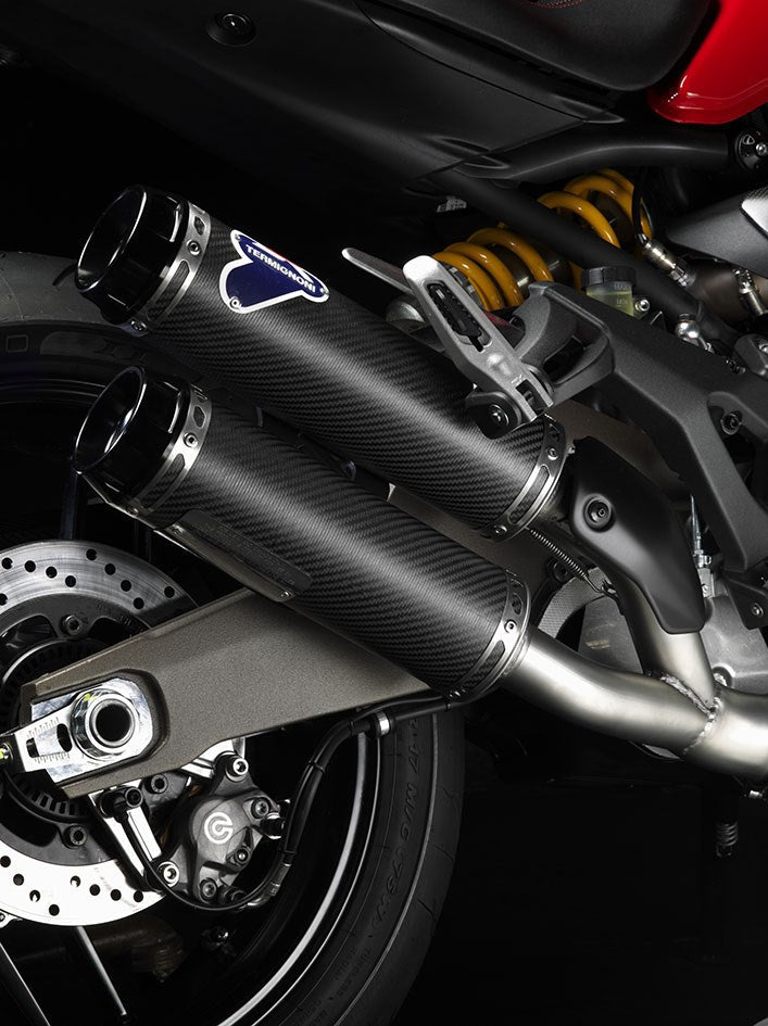 Ducati Carbon Racing Silencers (96480461A) - High Road Motorsports - Silencer - 96480461A - Ducati