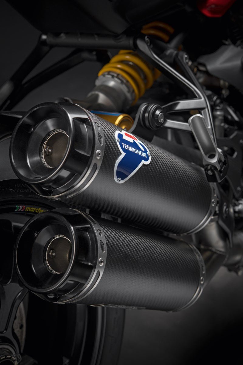 Ducati Carbon Racing Silencers (96480921A) - High Road Motorsports - Silencer - 96480921A - Ducati