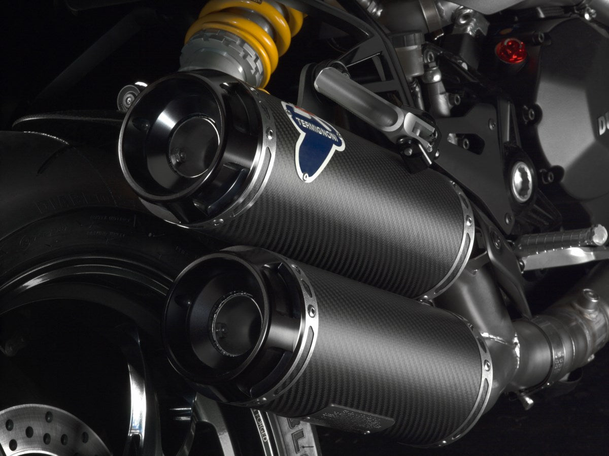 Ducati Carbon Racing Silencers (96480921A) - High Road Motorsports - Silencer - 96480921A - Ducati