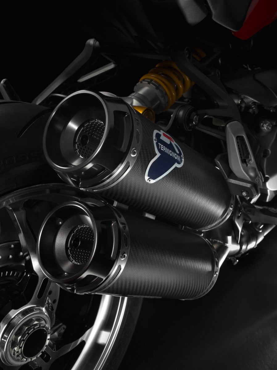 Ducati Carbon Racing Silencers (96481221A) - High Road Motorsports - Silencer - 96481221A - Ducati