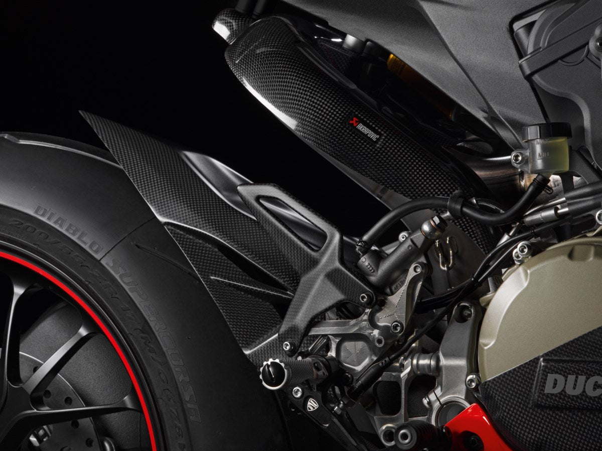 Ducati Carbon Rear Mudguard (96900312A) - High Road Motorsports - Mud Guard - 96900312A - Ducati