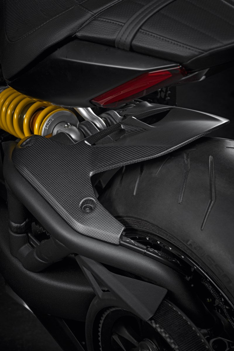 Ducati Carbon Rear Mudguard (96980821A) - High Road Motorsports - Mud Guard - 96980821A - Ducati