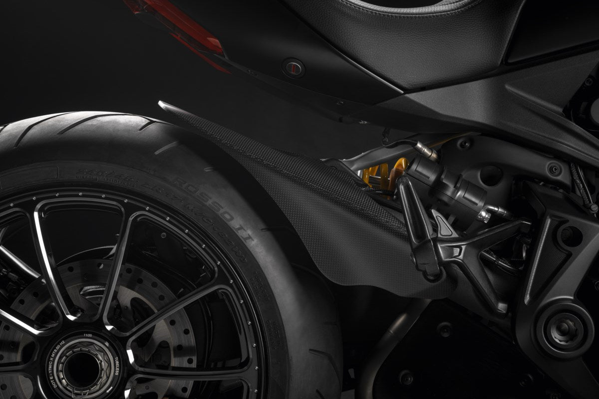 Ducati Carbon Rear Mudguard (96980821A) - High Road Motorsports - Mud Guard - 96980821A - Ducati