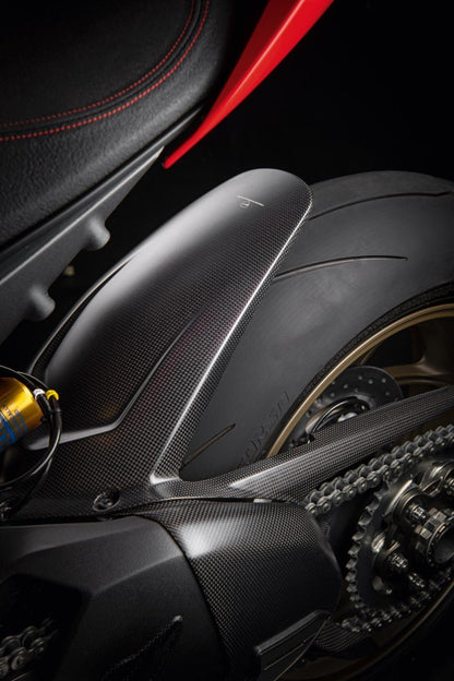 Ducati Carbon Rear Mudguard (96981161A) - High Road Motorsports - Mud Guard - 96981161A - Ducati