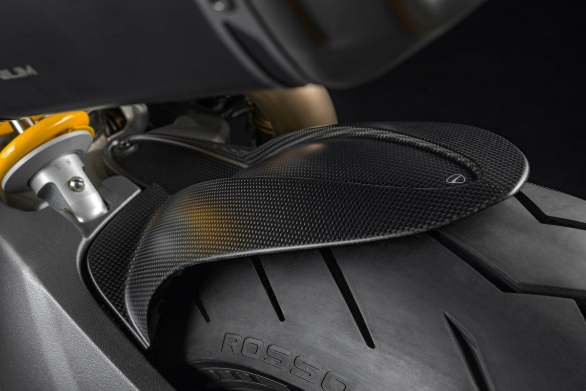 Ducati Carbon Rear Mudguard (96981241A) - High Road Motorsports - Mud Guard - 96981241A - Ducati