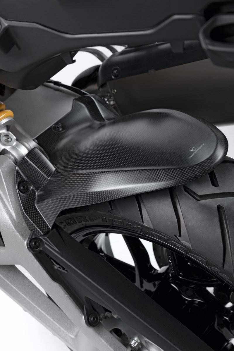 Ducati Carbon Rear Mudguard (96981391AA) - High Road Motorsports - Mud Guard - 96981391AA - Ducati
