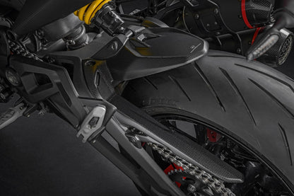 Ducati Carbon Rear Mudguard (96981421AA) - High Road Motorsports - Mud Guard - 96981421AA - Ducati