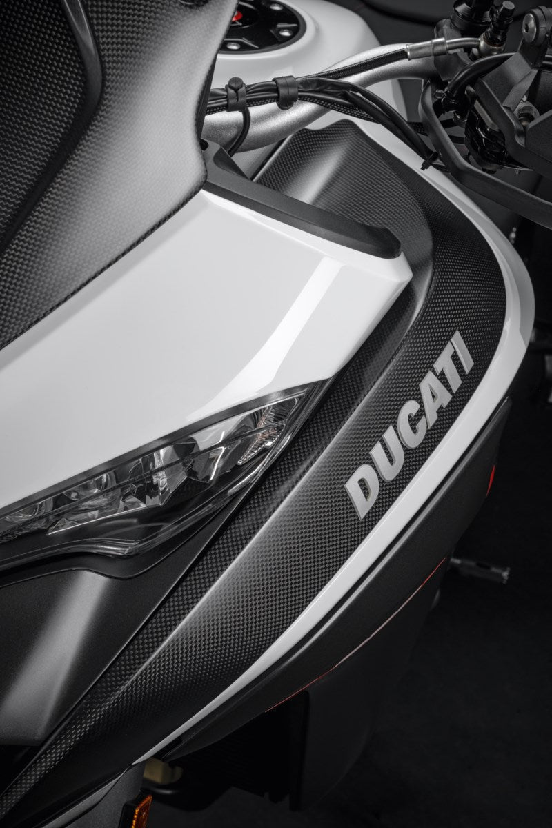 Ducati Carbon Side Covers For Air Conveyors (96980681A) - High Road Motorsports - Fairing - 96980681A - Ducati