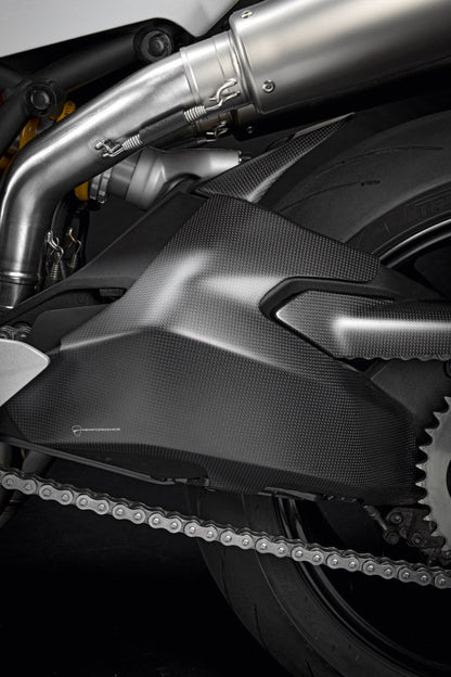 Ducati Carbon Swingarm Guard (96980891A) - High Road Motorsports - Swing Arm Guard - 96980891A - Ducati