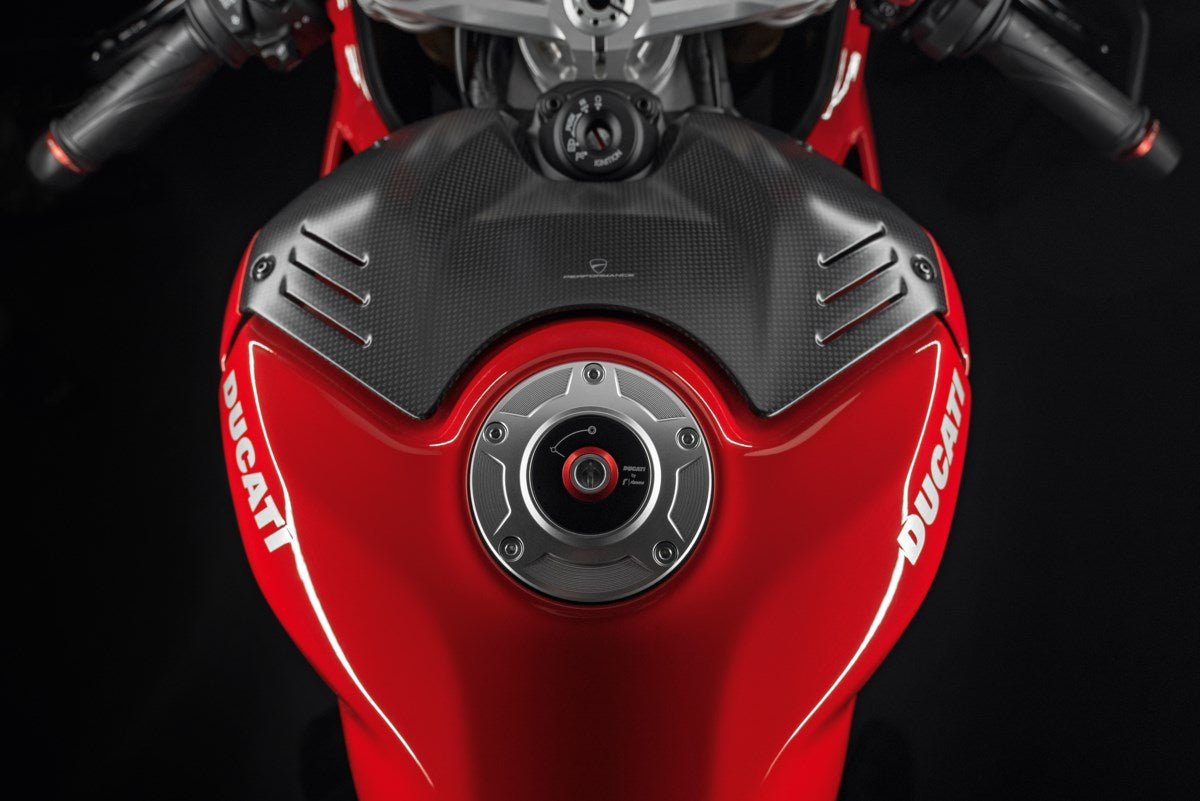 Ducati Carbon Tank Cover (96981051A) - High Road Motorsports - Tank Protector - 96981051A - Ducati