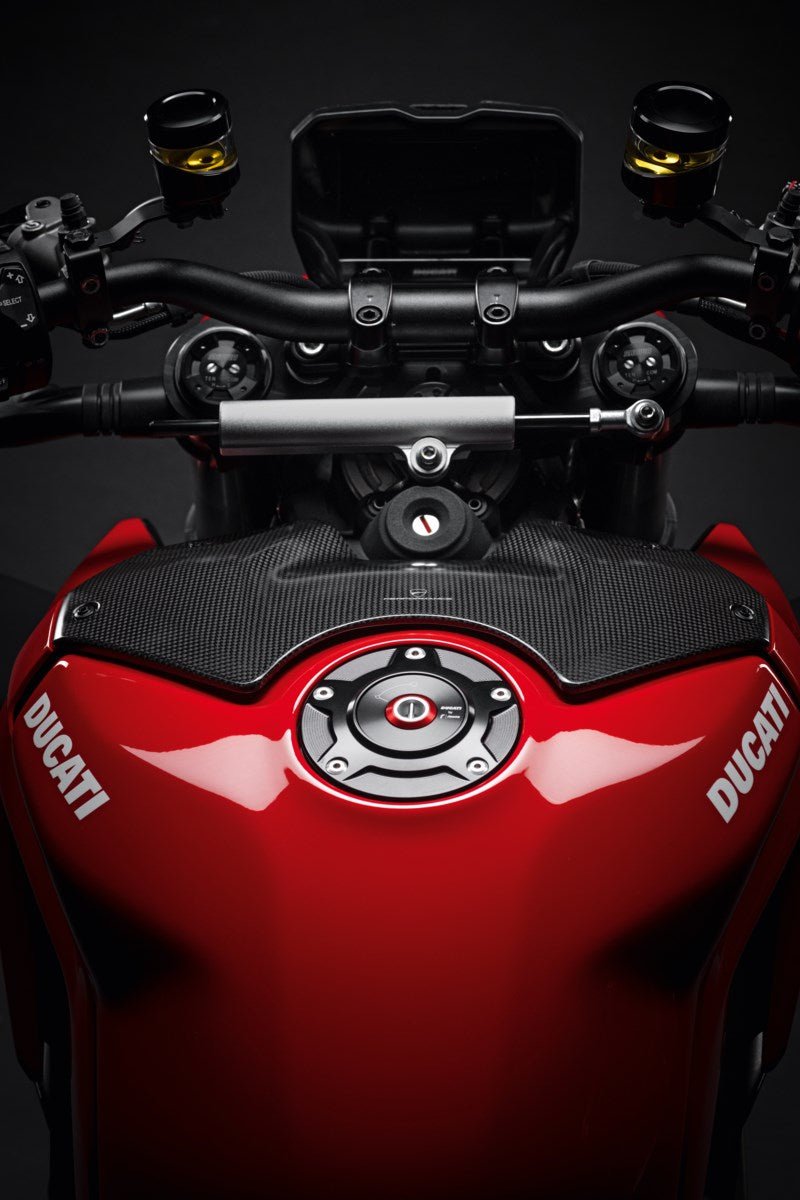 Ducati Carbon Tank Cover (96981262AA) - High Road Motorsports - Tank Protector - 96981262AA - Ducati