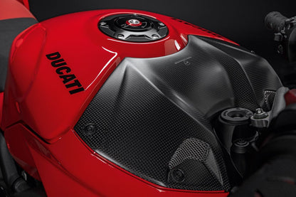 Ducati Carbon Tank Cover (96981611AA) - High Road Motorsports - Tank Protector - 96981611AA - Ducati