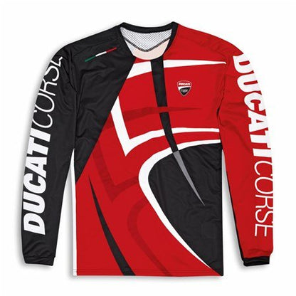 Ducati Corse MTB V2 Long - Sleeve Technical Shirt - High Road Motorsports - Undershirt - 981085003 - Ducati