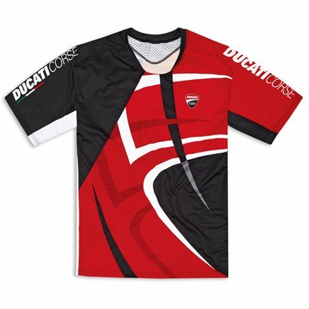 Ducati Corse MTB V2 Short - Sleeve Technical Shirt - High Road Motorsports - Undershirt - 981085013 - Ducati