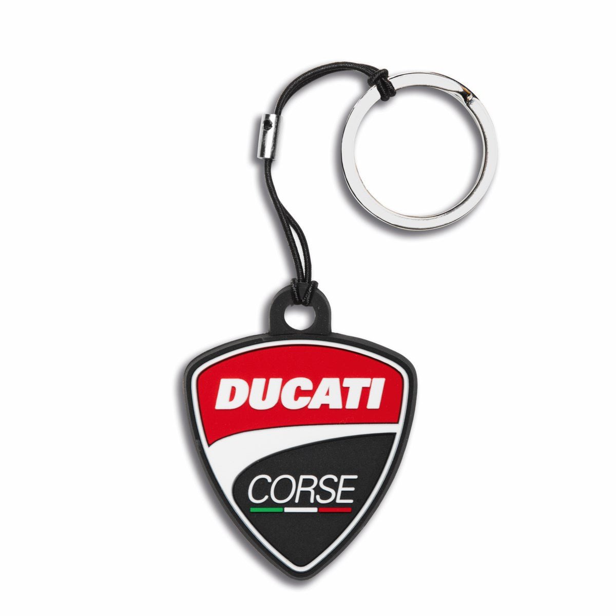 Ducati Corse Shield Keyring - High Road Motorsports - Key Ring - 987704443 - Ducati