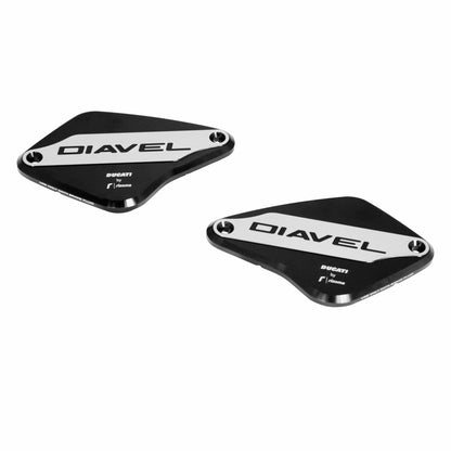 Ducati Covers For Brake And Clutch Fluid Reservoirs (96180751AA) - High Road Motorsports - Fluid Reservoir - 96180751AA - Ducati