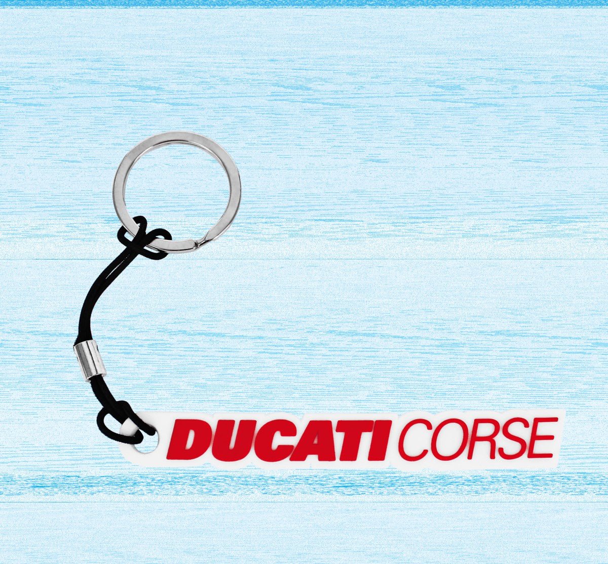 Ducati DC Logo Keyring - High Road Motorsports - Key Ring - 987704445 - Ducati