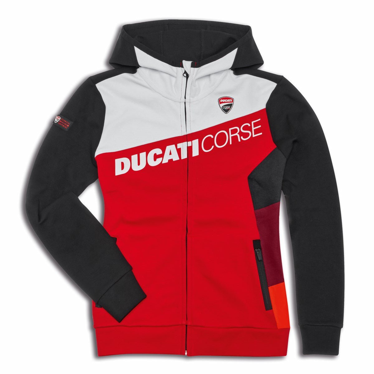 Ducati DC Sport Women's Zip Hoodie - High Road Motorsports - Hoodie - 987705342 - Ducati