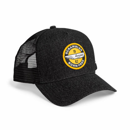 Ducati Denim Trucker Cap - High Road Motorsports - Hat - 987710503 - Ducati