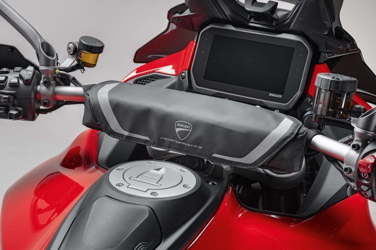 Ducati Handlebar Bag (96781651AA) - High Road Motorsports - Handlebar Bag - 96781651AA - Ducati