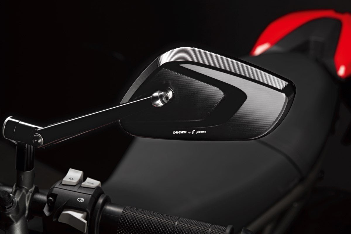 Ducati LH Aluminium Rear-View Mirror (96880711AA) - High Road Motorsports - Mirror - 96880711AA - Ducati