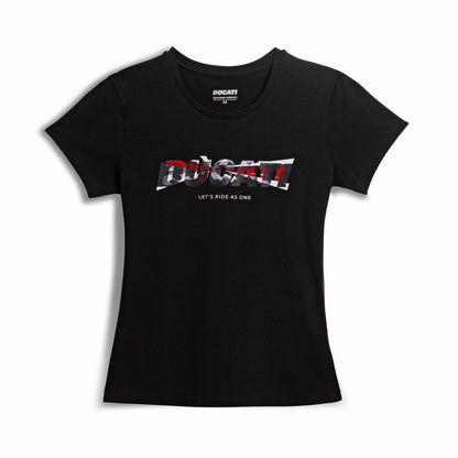 Ducati Logo 2.0 Women's T-Shirt - High Road Motorsports - T-Shirt - 987708972 - Ducati