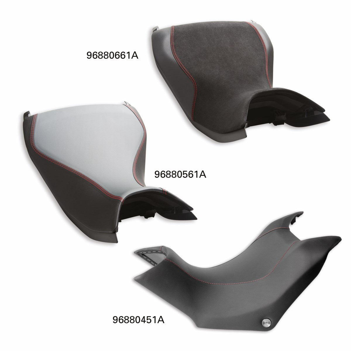Ducati Lowered Seat (96880451A) - High Road Motorsports - Seat - 96880451A - Ducati