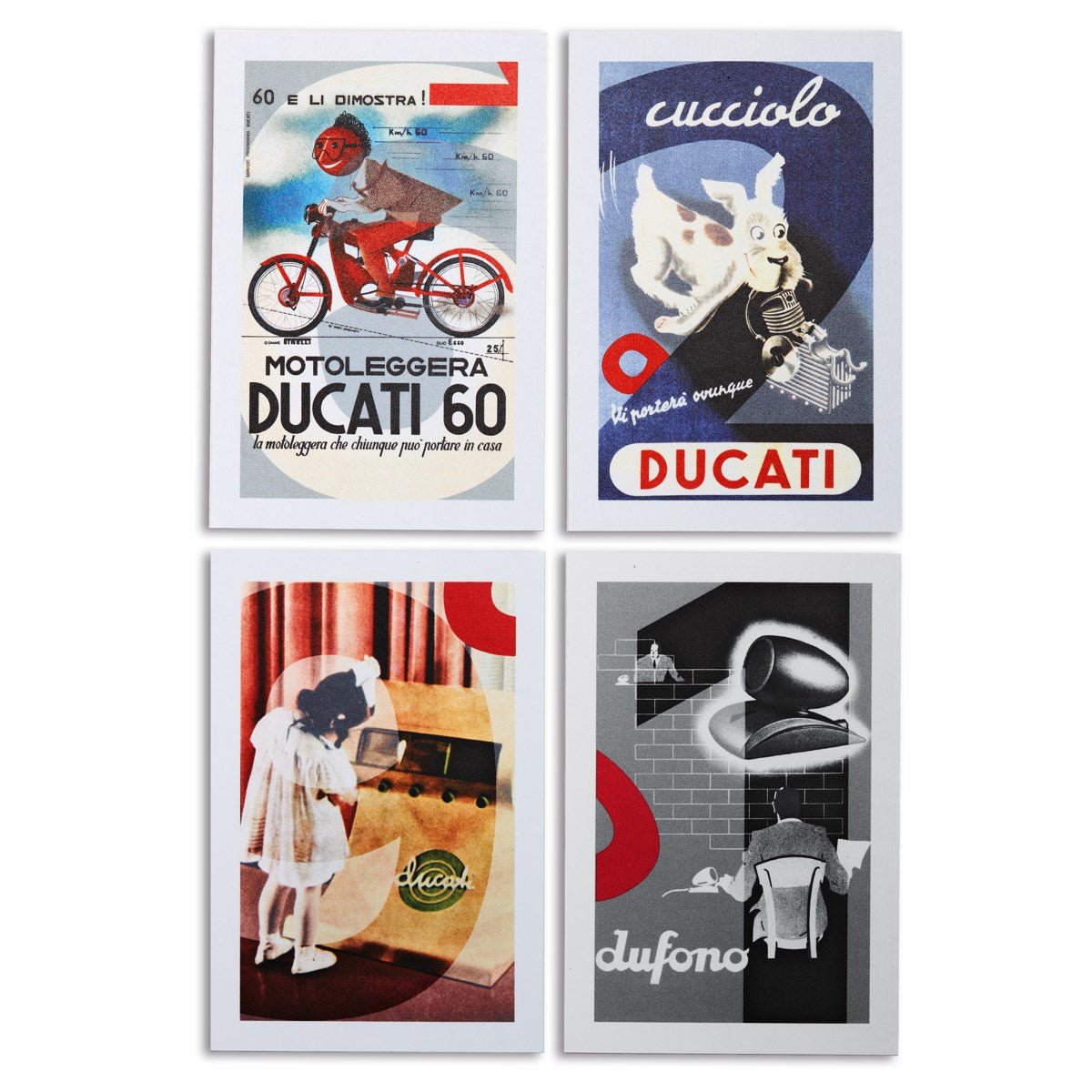 Ducati Museum Post-Cards Set - High Road Motorsports - Gifts - 987705600 - Ducati