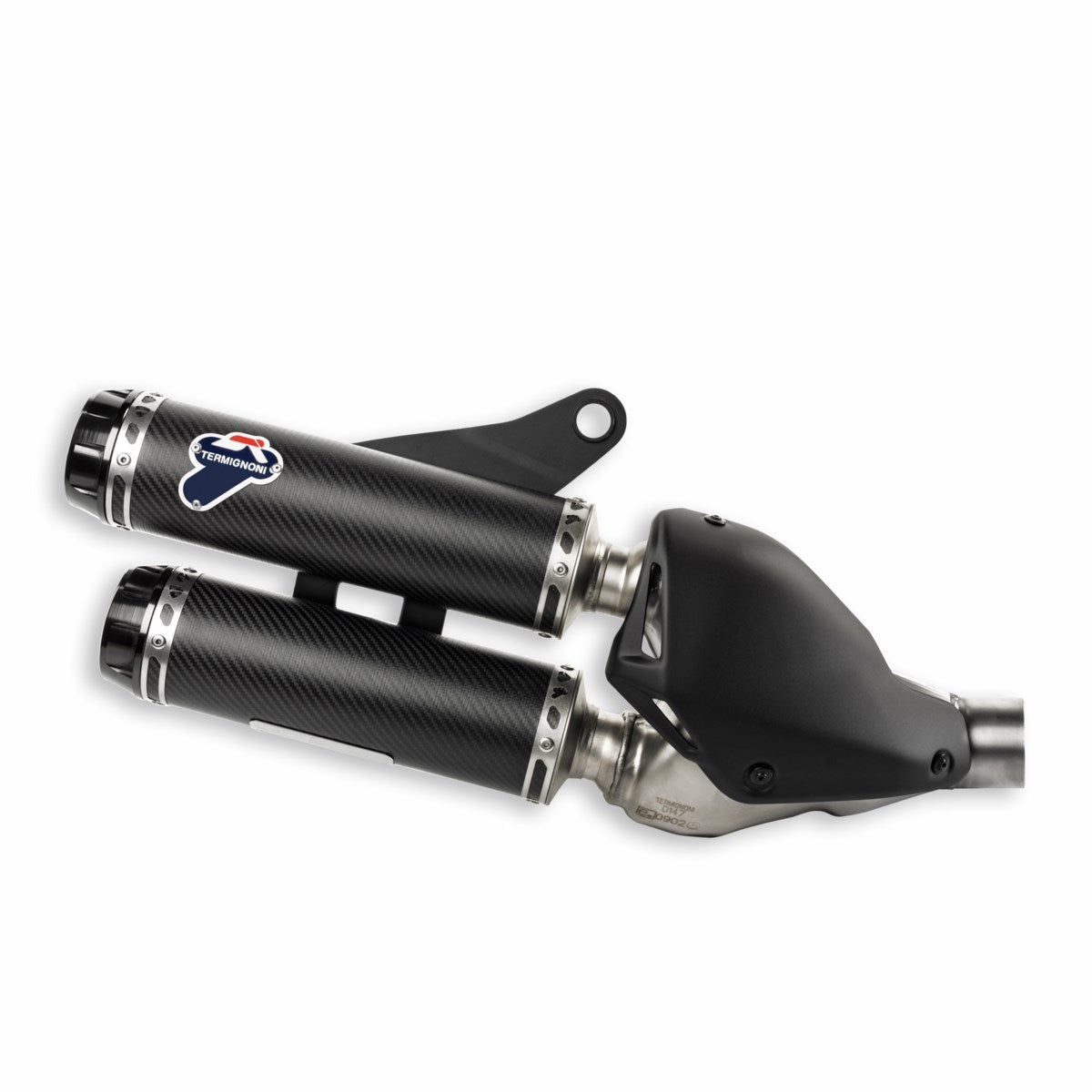 Ducati Pair of Homologated Carbon Silencers (EU) (96480541A) - High Road Motorsports - Silencer - 96480541A - Ducati