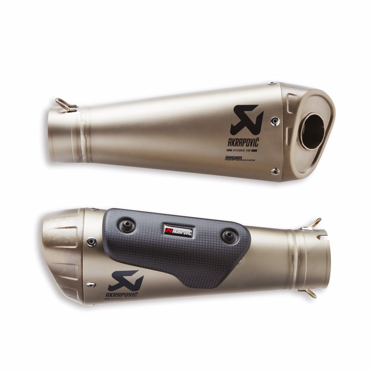 Ducati Racing Silencers (96481661AA) - High Road Motorsports - Silencer - 96481661AA - Ducati