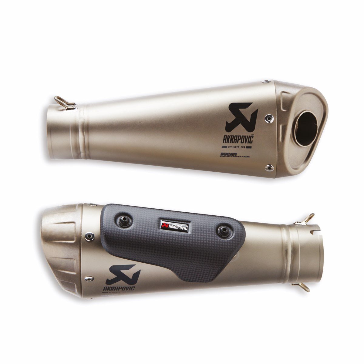Ducati Racing Silencers (96482101A) - High Road Motorsports - Silencer - 96482101A - Ducati