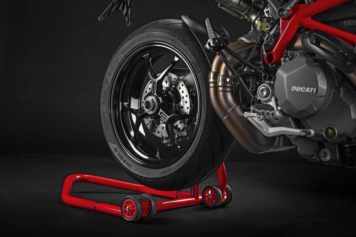 Ducati Rear Service Stand For Single-Sided Swinging Arm (97080111A) - High Road Motorsports - Paddock Stand - 97080111A - Ducati