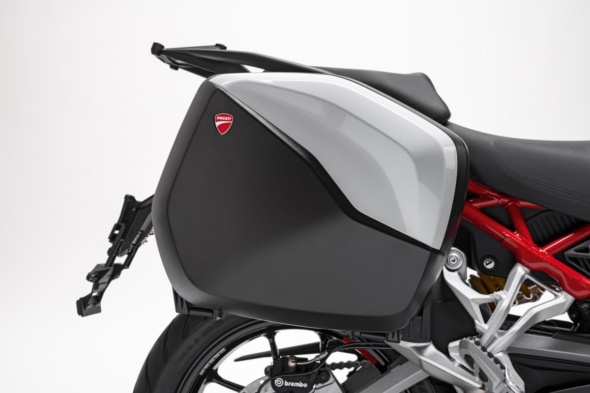 Ducati Rigid Side Panniers (96781551AA) - High Road Motorsports - Side Case - 96781551AA - Ducati