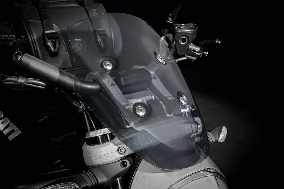 Ducati Roadster Windshield Kit (97180351A) - High Road Motorsports - Windshield - 97180351A - Ducati