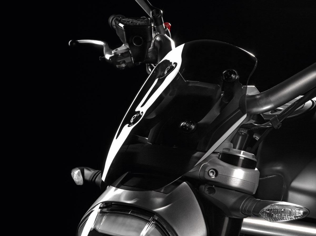 Ducati Roadster Windshield Kit (97180351A) - High Road Motorsports - Windshield - 97180351A - Ducati