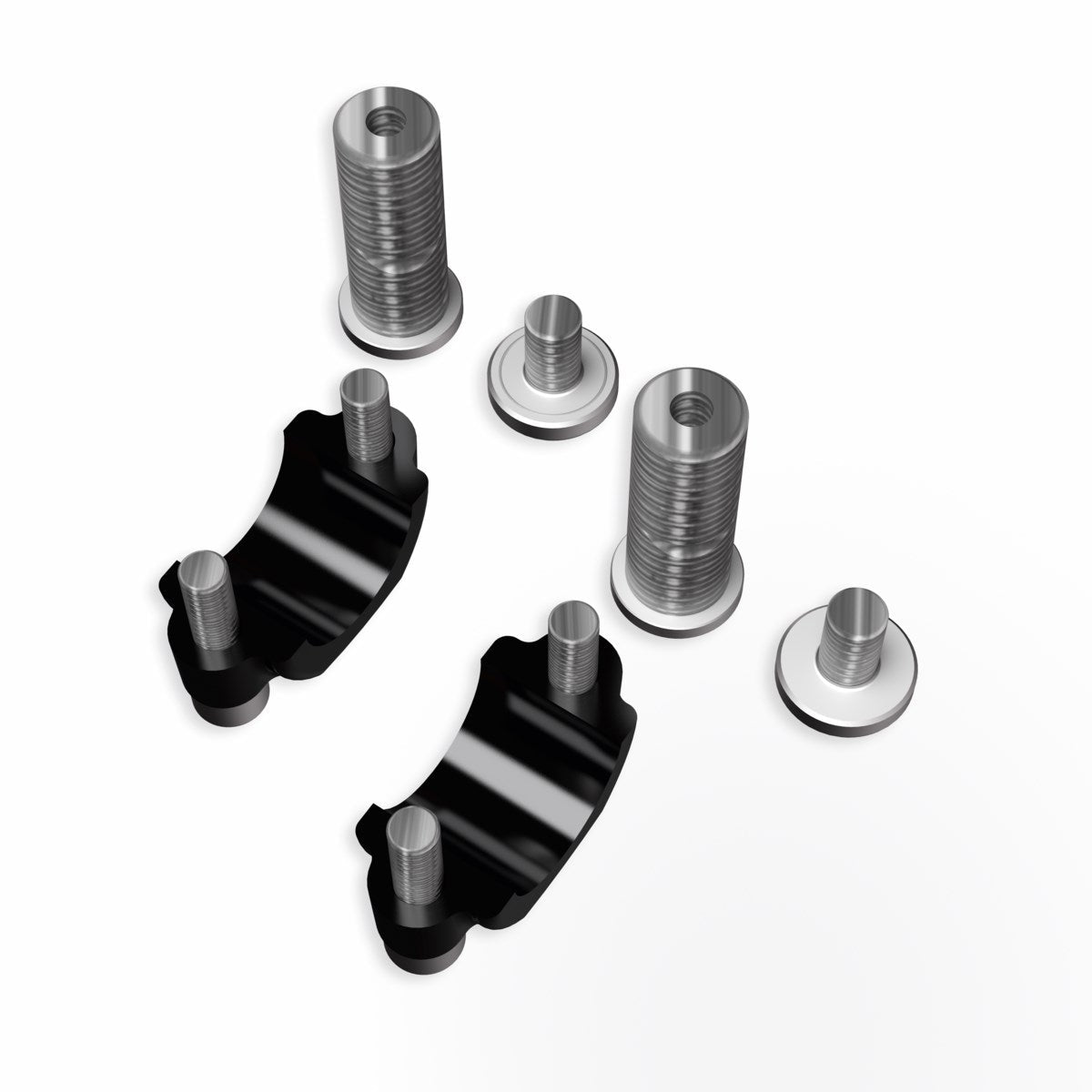 Ducati Set Of 2 Adapters For Rear-View Mirrors (96881201AA) - High Road Motorsports - Mirror - 96881201AA - Ducati