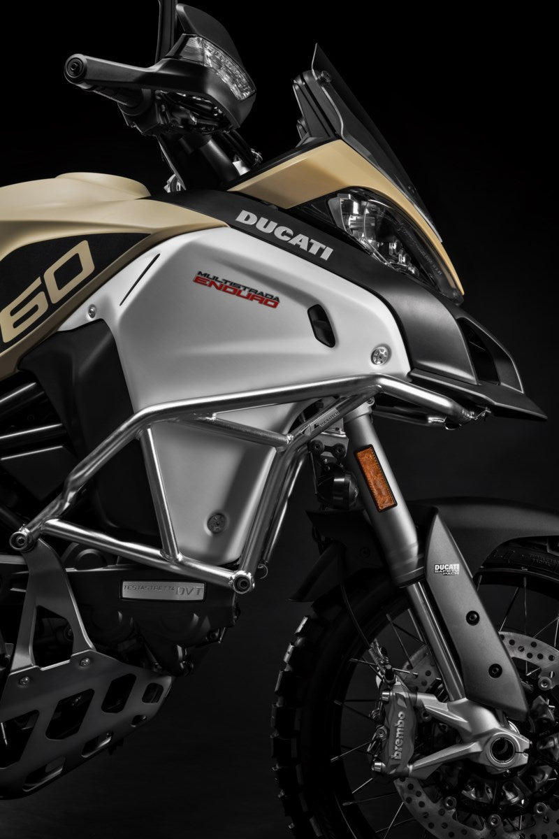 Ducati Side Tank Protectors In Steel Tubing (96780861C) - High Road Motorsports - Tank Protector - 96780861C - Ducati