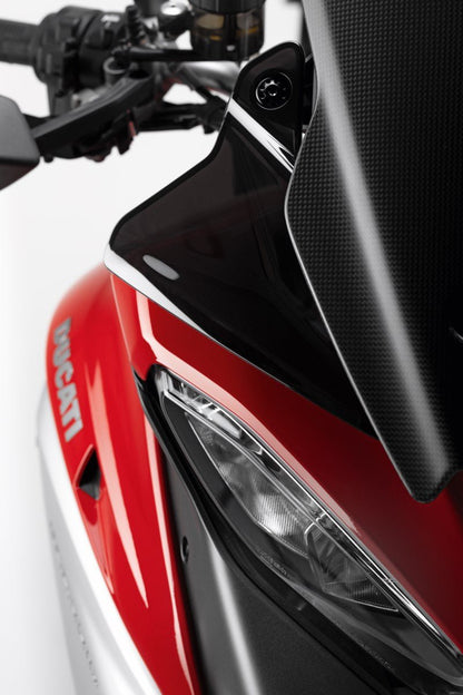 Ducati Smoke-Tinted Side Deflectors (97180981AA) - High Road Motorsports - Deflector - 97180981AA - Ducati