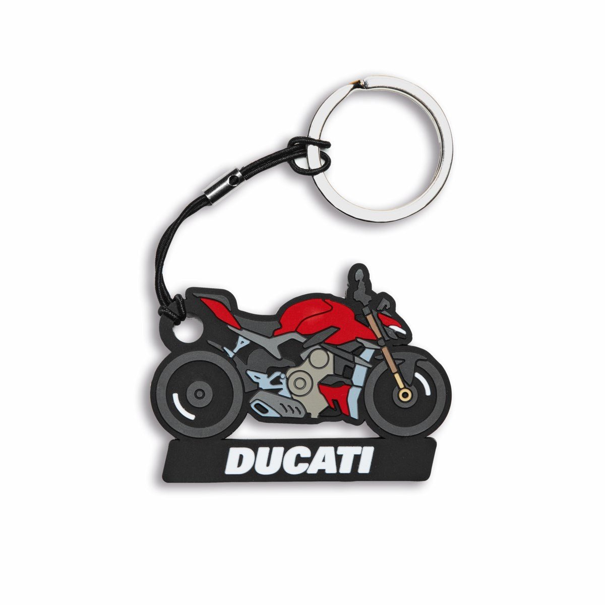 Ducati Streetfighter Keyring - High Road Motorsports - Key Ring - 987704605 - Ducati