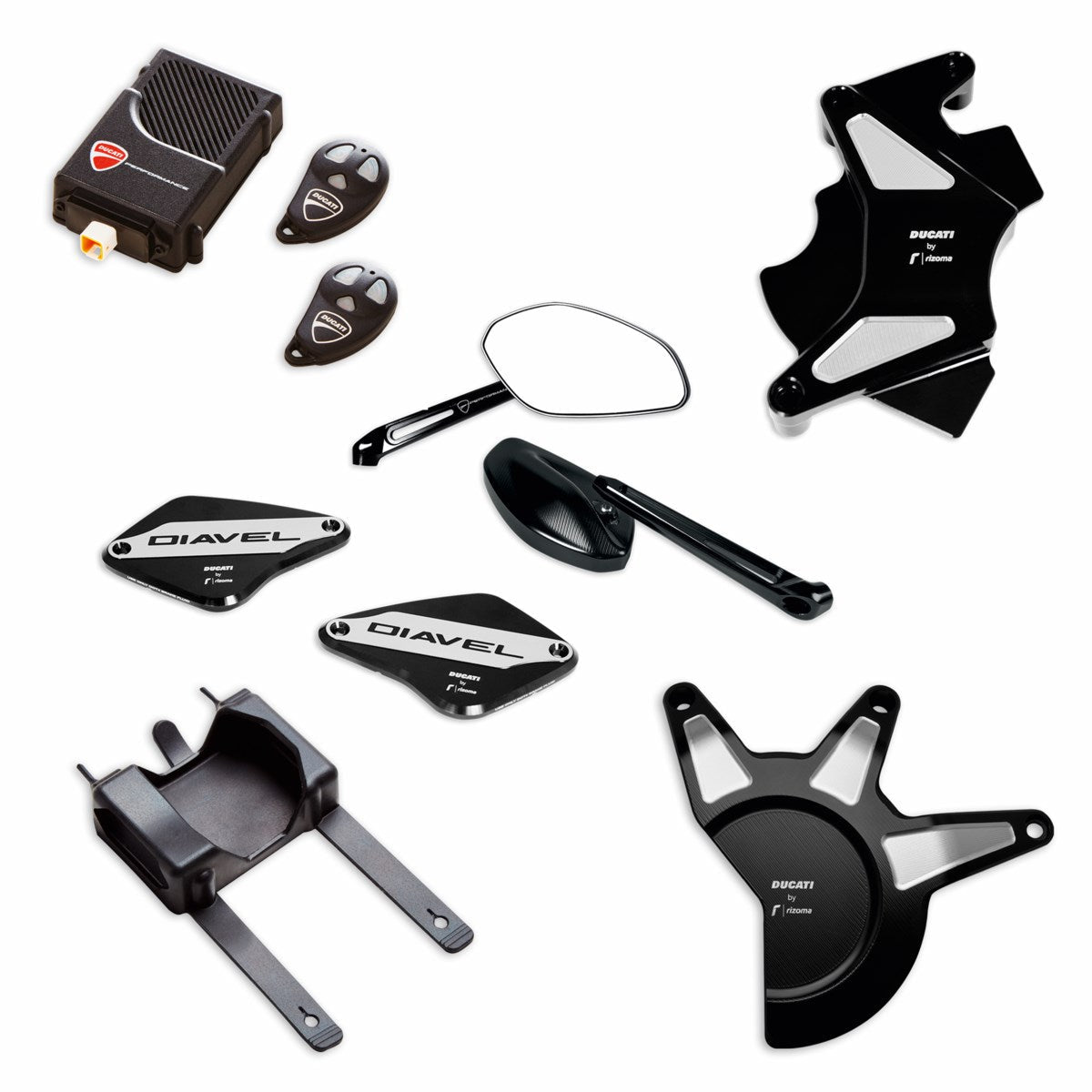 Ducati Style Accessory Package (97980921BA) - High Road Motorsports - Accessory Package - 97980921BA - Ducati