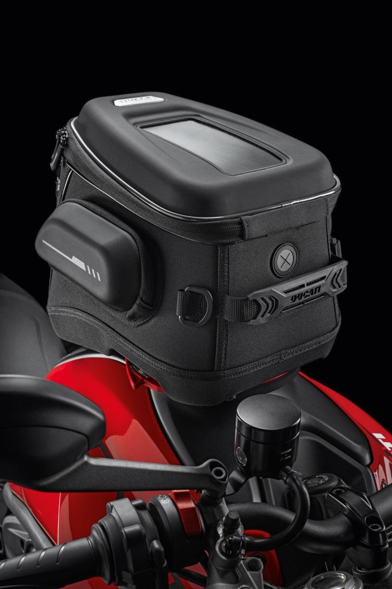 Ducati Tank Bag With Tank-Lock Fastener (96781691AA) - High Road Motorsports - Tank Bag - 96781691AA - Ducati