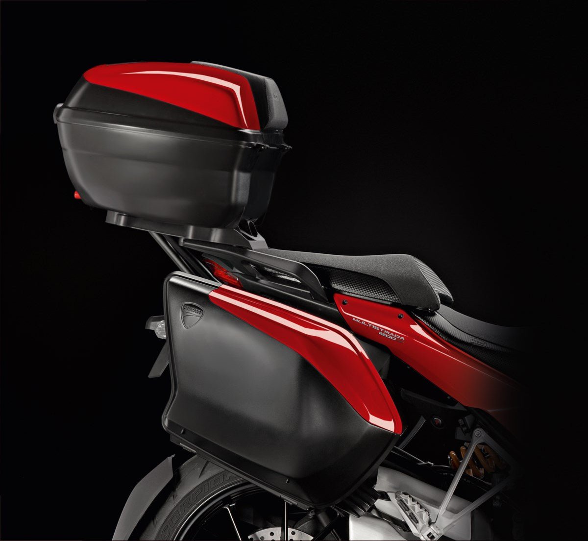 Ducati Top-Case With Painted Cover And Quick-Release System (96780081A) - High Road Motorsports - Top Case - 96780081A - Ducati