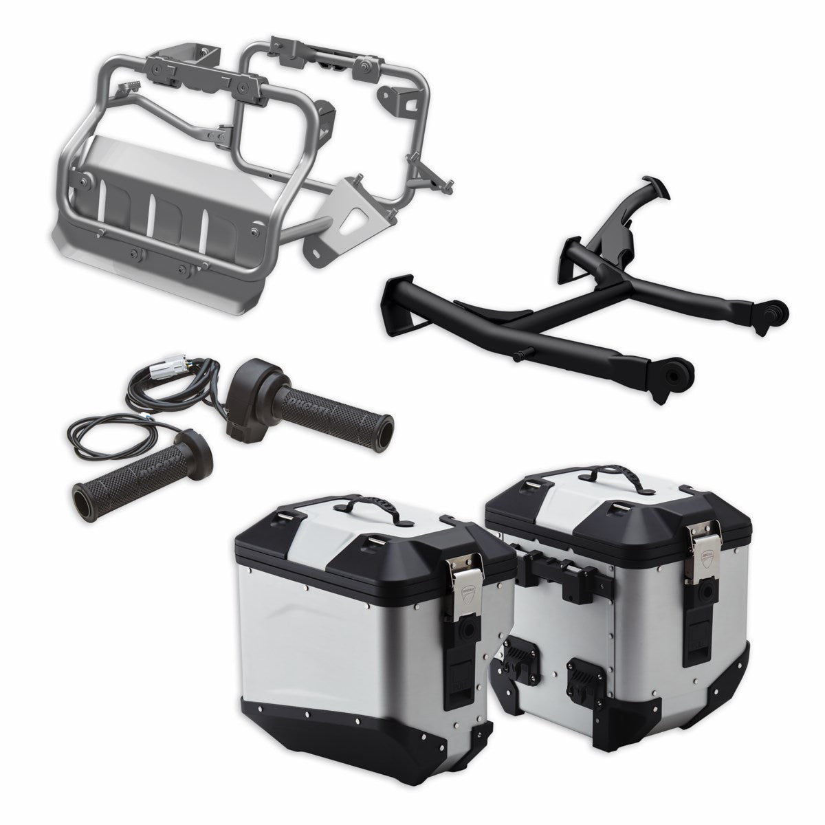 Ducati Touring Accessories Package (97981192AA) - High Road Motorsports - Accessory Package - 97981192AA - Ducati