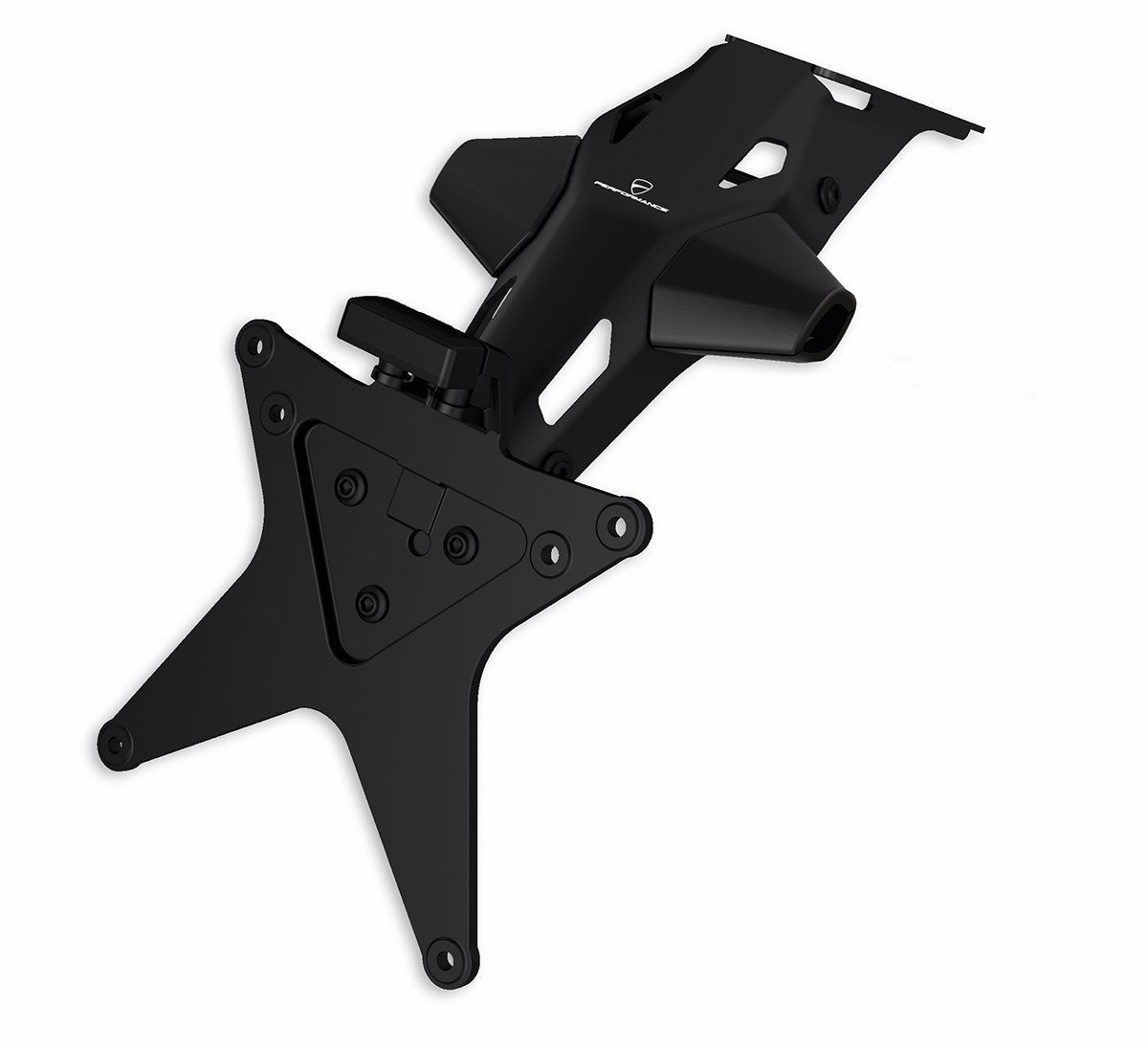 Ducati Underseat Aluminium Number Plate Holder (97381881AA) - High Road Motorsports - Plate Holder - 97381881AA - Ducati