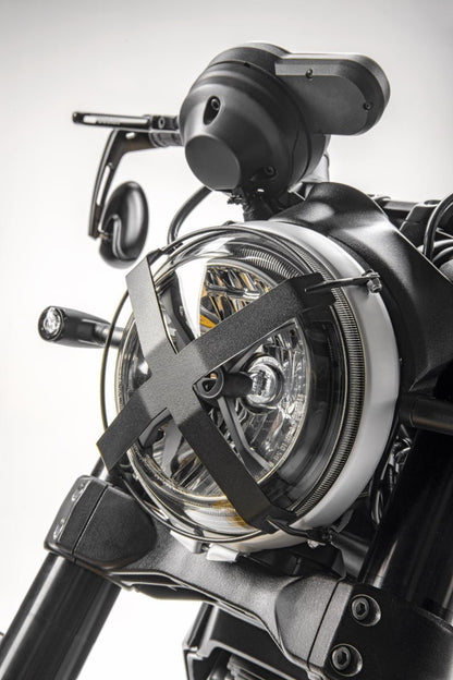 Ducati X-Shaped Headlight Protection (97380741A) - High Road Motorsports - Grille - 97380741A - Ducati