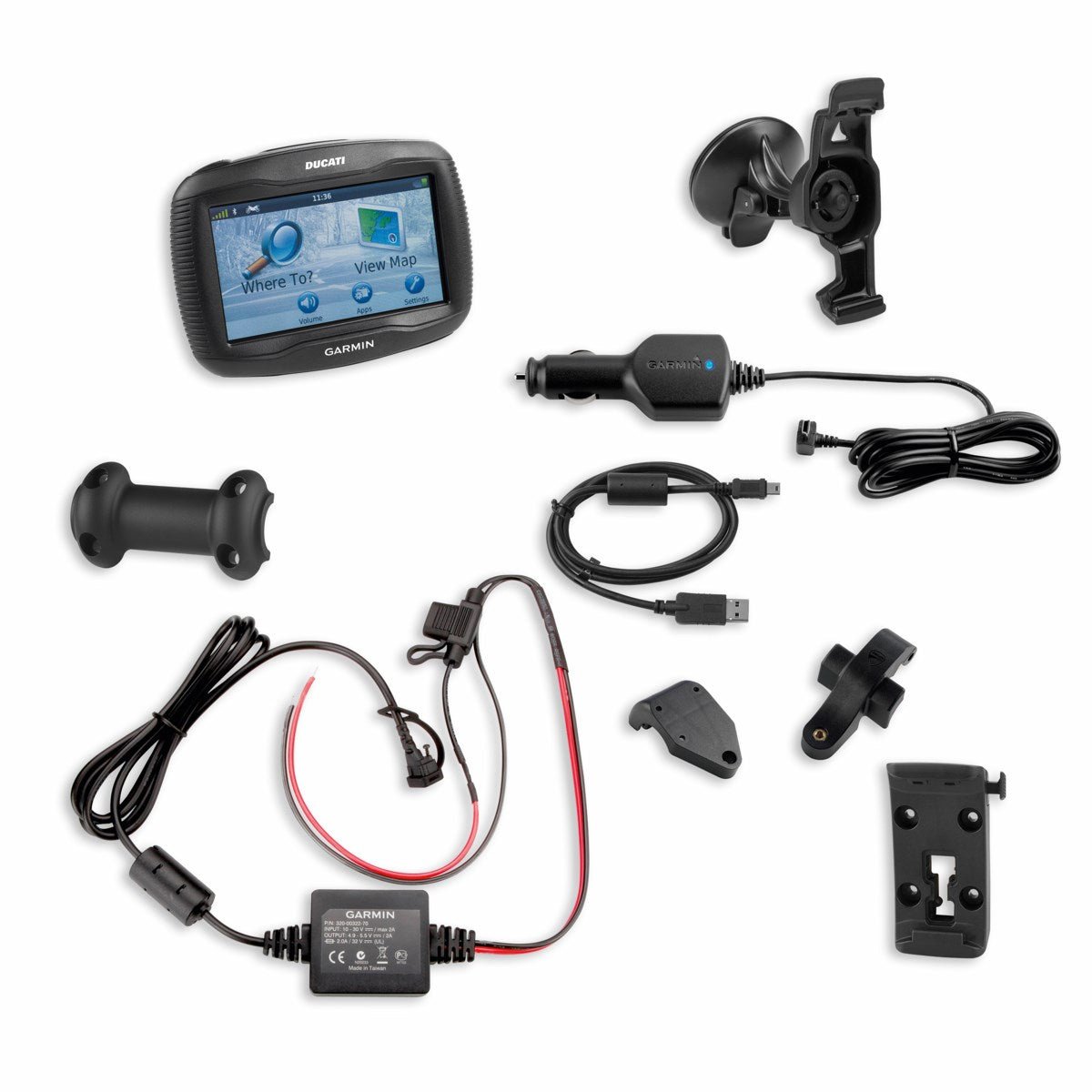 Ducati Zumo 390 Satellite Navigator Kit (96680281A) - High Road Motorsports - GPS - 96680291A - Ducati