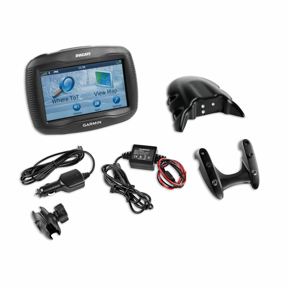 Ducati Zumo 390 Satellite Navigator Kit (96680301A) - High Road Motorsports - GPS - 96680311A - Ducati