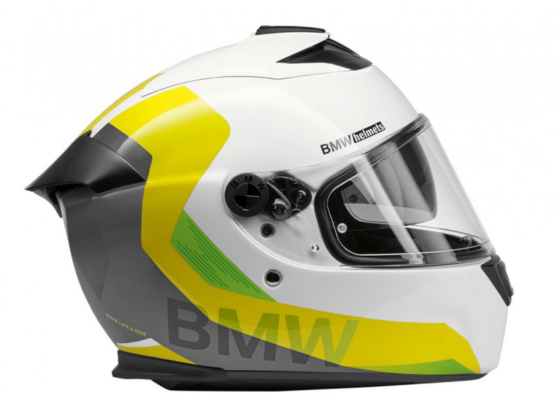 BMW Street X Helmet - Comp Neon